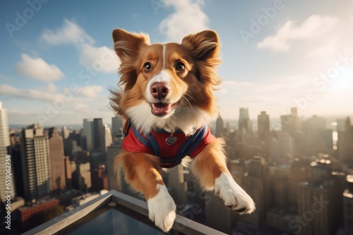 Sky-high Super Pup