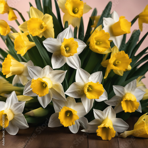 Closeup daffodil