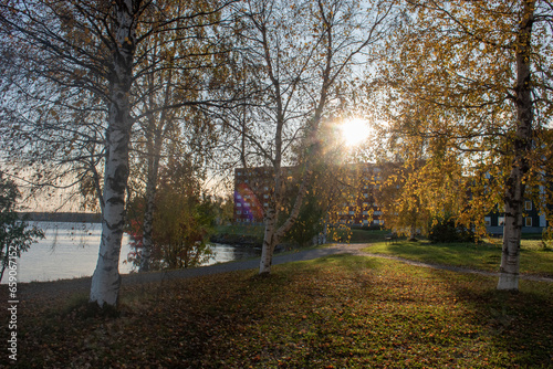 Lulea, Norrbotten, Sweden. The center of Lulea. Photographed October 6, 2023. photo