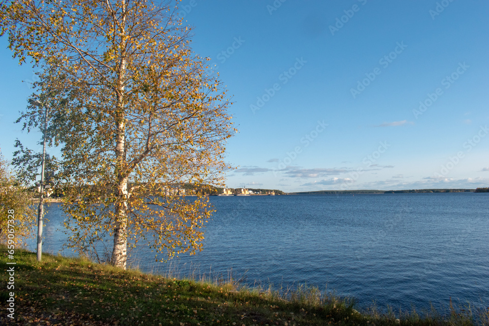 Lulea, Norrbotten, Sweden. The center of Lulea. Photographed October 6, 2023.