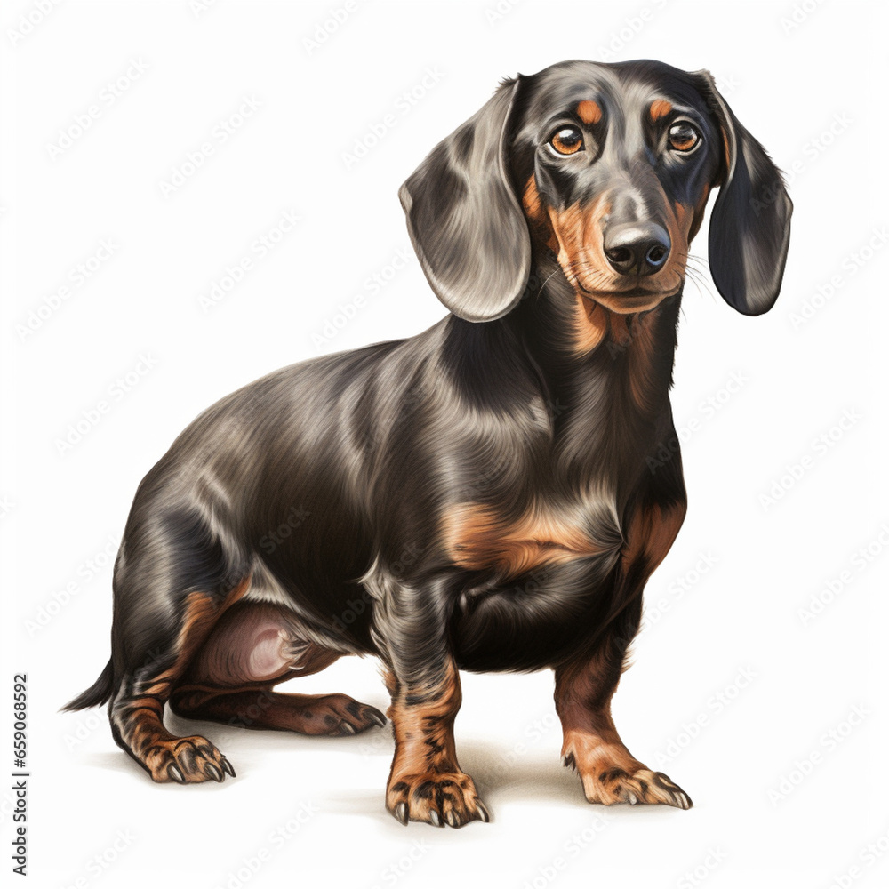dachshunt portrait