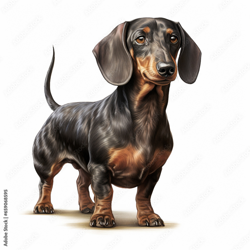 dachshunt portrait