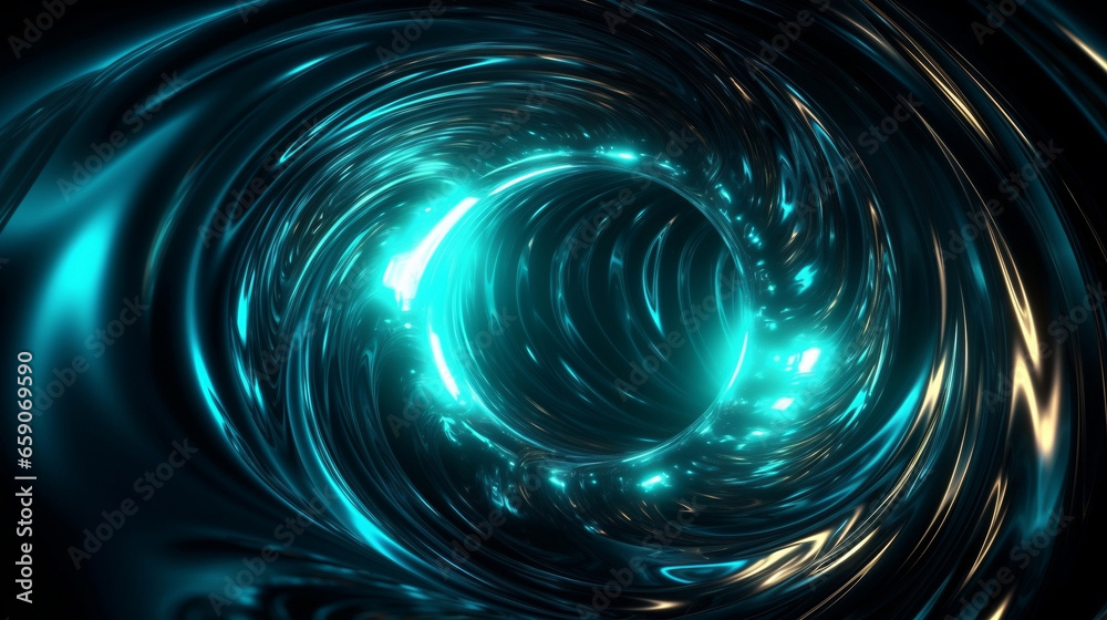 Neon glow blue light tunnel, time travel and cyberspace concept, futuristic technology abstract background. Neon glow blue light tunnel, time travel and cyberspace concept, futuristic technology abstract background.