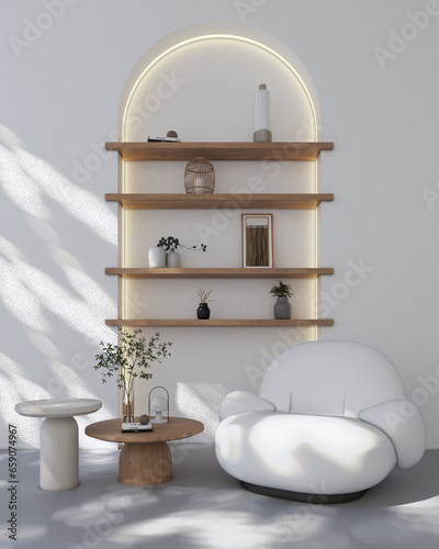 PORTRAIT DECORATION MINIMAL JAPANDI INTERIOR DESIGN