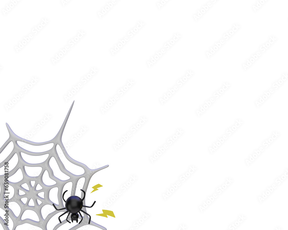 spider and web, halloween3D, horror, spider, spooky, lantern spider and web, halloween3D, horror, spider, spooky, lantern