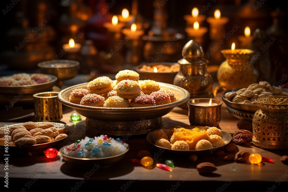 Diwali Sweets Extravaganza, Crafted with Generative AI