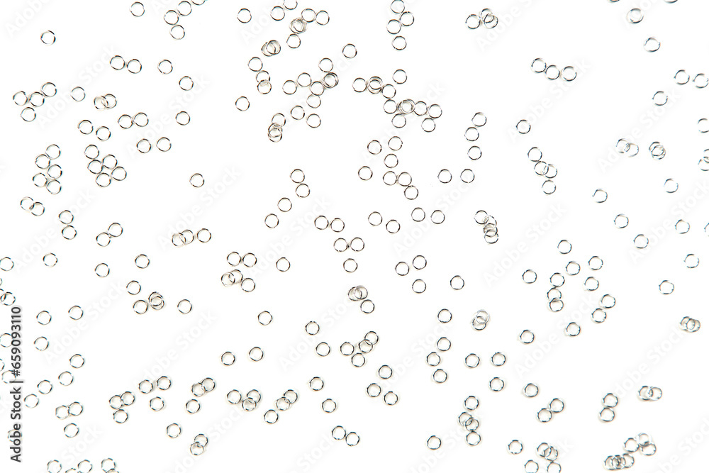 Silver jump rings for jewelry making Silver jump rings for jewelry making