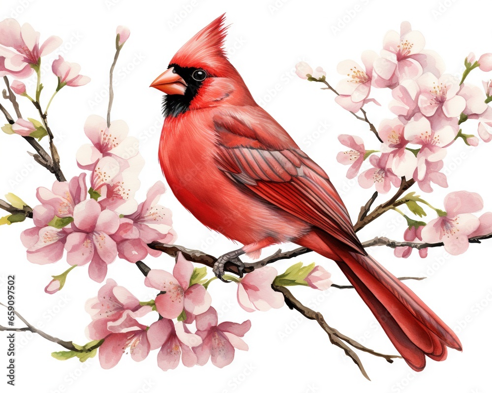 This beautiful red cardinal bird is set around beautiful.