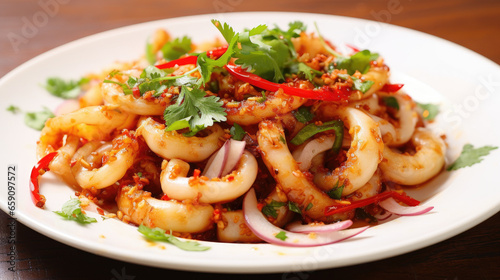 Jiao yan you yu or salt-and-pepper squid