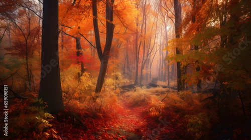 Beautiful autumn illustration © Stphane