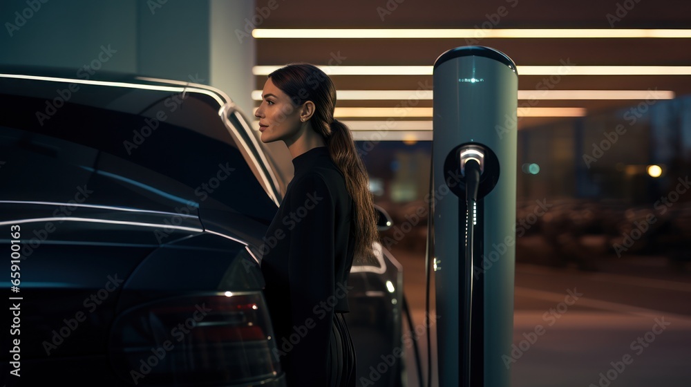 Urban Electric Car Charging Station: The Future of Transportation