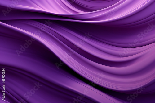 purple wavy background, Generative AI