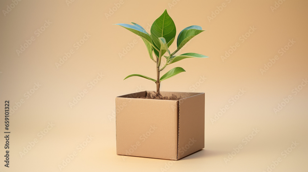 plant in a box plant in a box