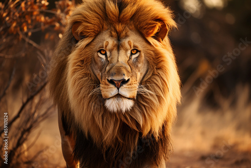 portrait of a lion © Joun