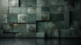 Abstract design with geometric shapes. Dirty grunge surface. Rough and modern with concrete textures.