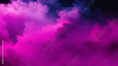 Fantasy purple clouds in the sky, Abstract background