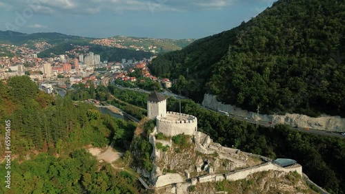 Old Town, Fortress, Aerial photography