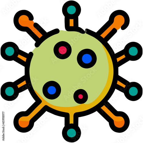 vector corona virus icon illustration svg