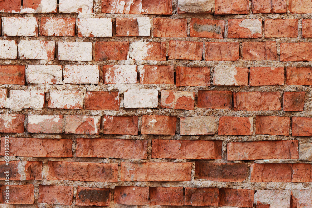 Abstract background of an old brick wall. Abstract background of an old brick wall.