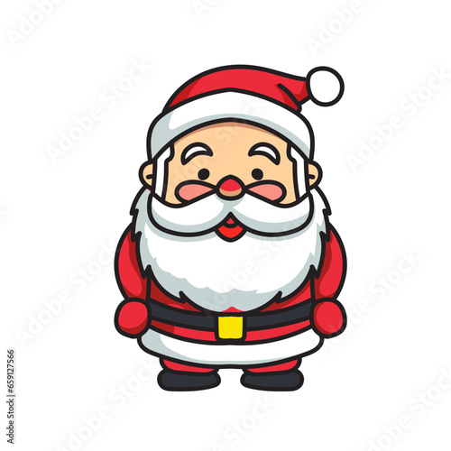 Vector Illustration of Santa Claus