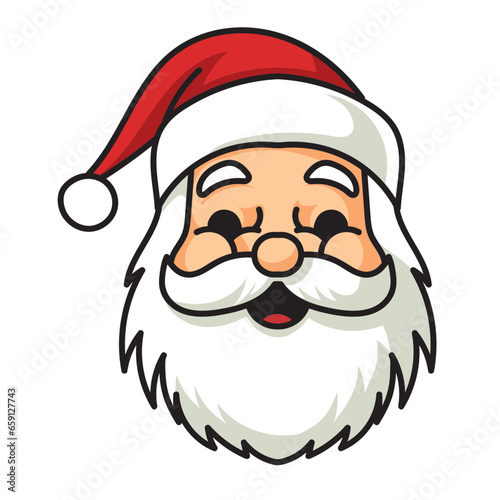 Vector Illustration of Santa Claus