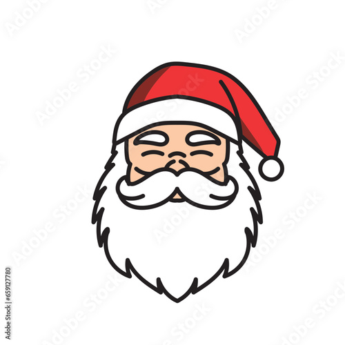 Vector Illustration of Santa Claus