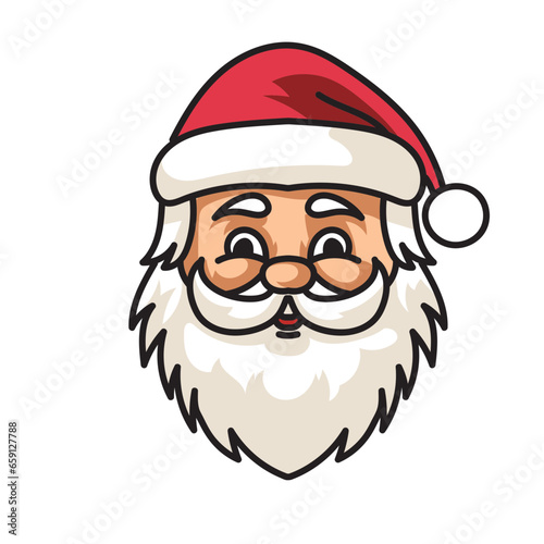 Vector Illustration of Santa Claus