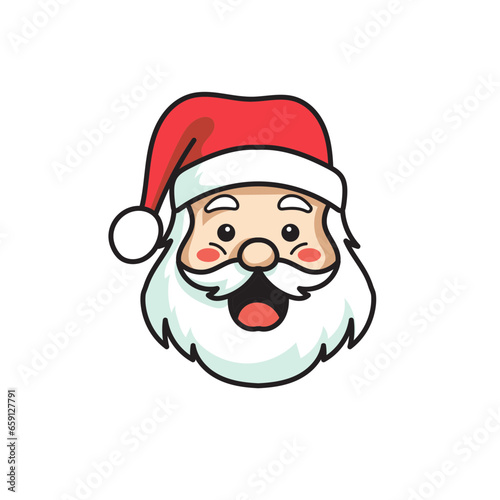 Vector Illustration of Santa Claus