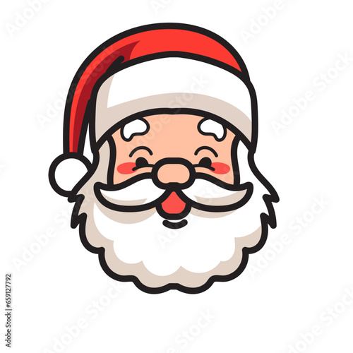 Vector Illustration of Santa Claus