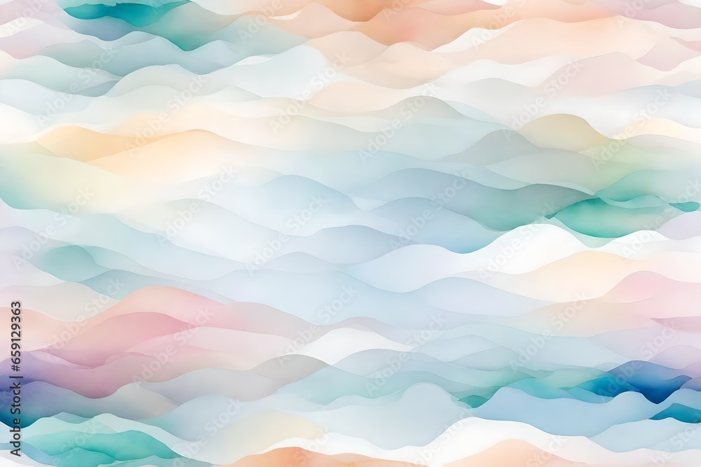 An ethereal representation of resembling watercolor art - AI Generative An ethereal representation of resembling watercolor art - AI Generative