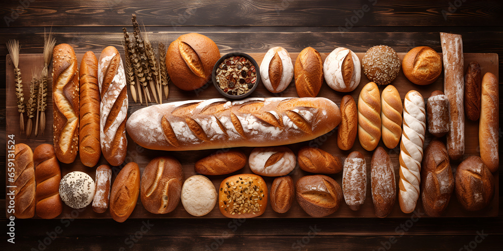 Bread Varieties Around the Globe Global Bread Selection Bread from Different Cultures World