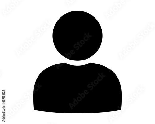 User icon template. Man Icon Vector