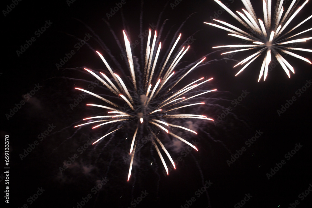 Fireworks light up the sky with dazzling display
Fireworks light up the sky with dazzling display