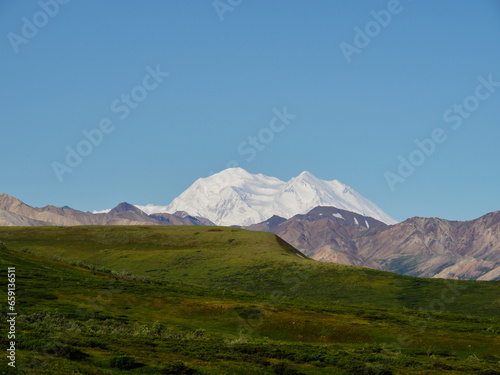 Views of Denali on a Clear Day