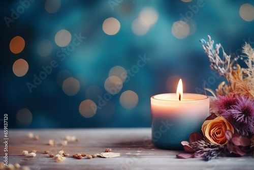 Romantic Candle Background