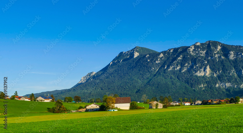 Blick nach Inzell Bayern Blick nach Inzell Bayern