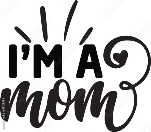 Funny Mom SVG Design