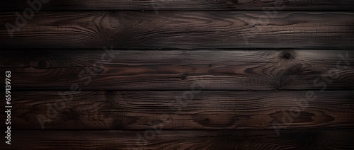 Dark brown wooden plank background, wallpaper. Old grunge dark textured wooden background,The surface of the old brown wood texture, top view brown pine wood paneling. 