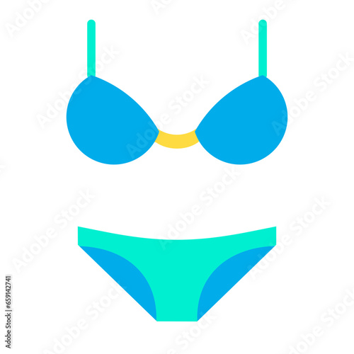Flat Bikini icon