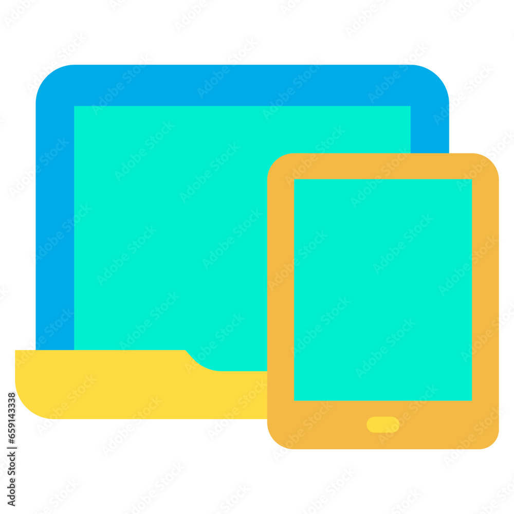 Flat Responsive icon Flat Responsive icon