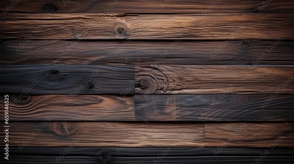 Naklejka premium design of dark wood background 