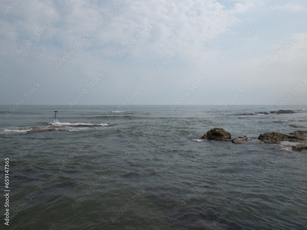 Fototapeta premium El mar desde Saint Andrews, Escocia, Reino Unido, Europa
