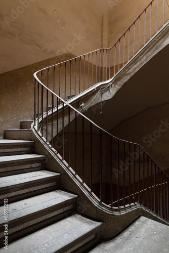 staircase in the building