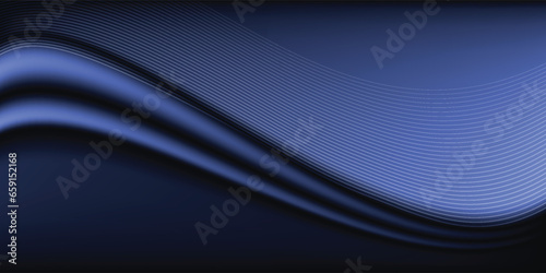 Premium background design with diagonal dark blue line pattern. Vector horizontal template for digital lux business banner,