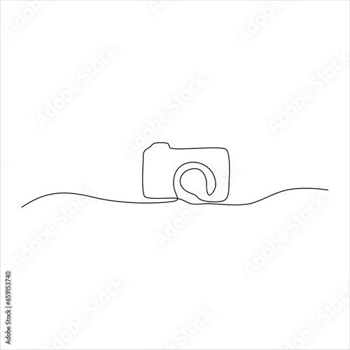 continuous line art from camera