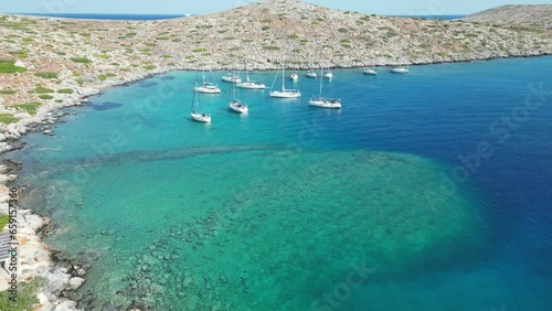Dia, Greek island of Crete. The island is 5 km long, 3 km wide and is located approximately 13 km north of Heraklion.
Area: 11.91 km²
Population: 2 (2001)