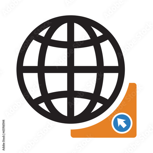 world  web  internet  click  world click icon