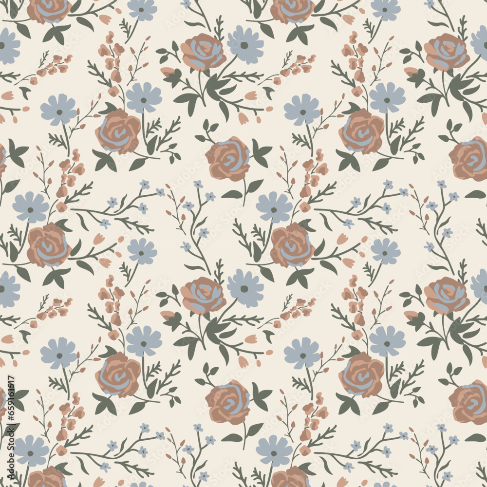 Seamless floral pattern Seamless floral pattern