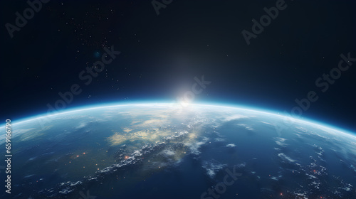 The Earth from space showing all they beauty. Extremely detailed image, including elements ©  Mohammad Xte