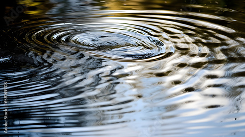 Capturing mesmerizing ripples and reflections  the water s surface is truly captivating.